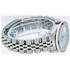 Image 7 : Rolex Ladies Stainless Steel Blue Diamond & Channel Set Sapphire Datejust 26MM