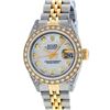 Image 2 : Rolex Ladies 2 Tone MOP Diamond Lugs Datejust Wristwatch