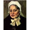 Image 1 : Van Gogh - Head Of An Old Woman With White Cap The Midwife