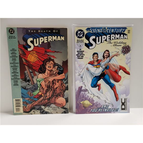 Death of Superman & Wedding Album