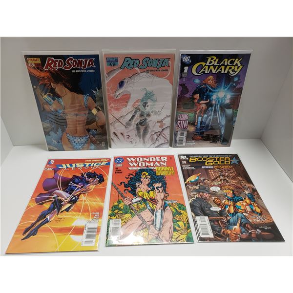 6 Assorted Comics