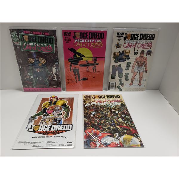 2014 Judge Dredd City Of Courst Set