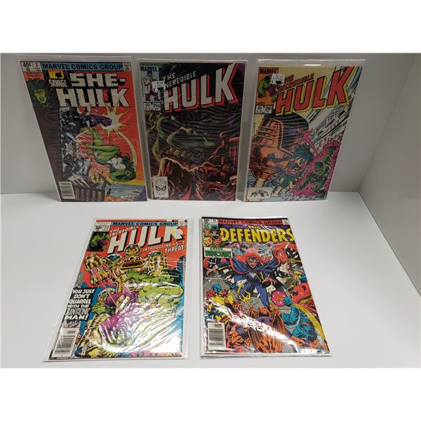 5 Hulk Comics
