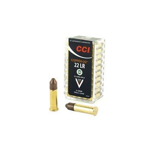CCI COPPER-22 22LR 21GR - 50 RDS