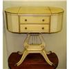 Image 1 : Lyre Lion Claw Sewing Box Table Stand c1900 #1675115