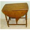 Image 1 : Child's Maple Gate Leg Table Drop Leaf  #1675130