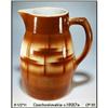 Image 1 : CZECH AIRBRUSH STONEWARE / POTTERY PITCHER / #1688121