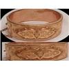 LAYERED Victorian Etched  HINGED bracelet #1688822