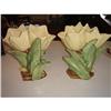 Image 1 : pair of McCoy double tulip vases #1688931