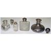 Image 1 : Bird Frosted Glass Silver Overlay Perfume #1688952