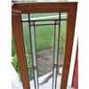 Image 1 : Arts Crafts Prairie Stained Glass Leaded Window#1702386