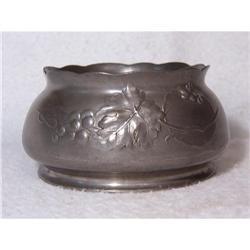 PEWTER " BOWL with GRAPES  " by " KASERZINN " ##1702639