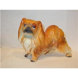 1961 PEKINGESE DOG FIGURINE  MADE IN JAPAN #1702644