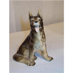 1957 GERMAN SHEPHERD DOG FIGURINE  MADE IN #1702649