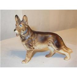 1963 GERMAN SHEPHERD DOG FIGURINE  MADE IN #1702650