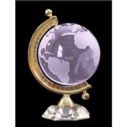 Czech Bohemian ALEXANDRITE World Globe #1702706