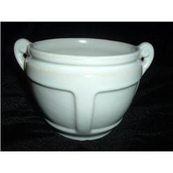 ROSEVILLE  PAPER LABEL URN / MINI JARDINERE #1702726