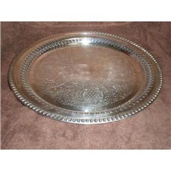 Large Leonard Silver Plate Tray #1702748
