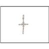 Image 1 : BAGUETTE DIAMOND CROSS OF 18K WHITE GOLD WAS #1702775