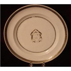 C.1800 CHINESE EXPORT DINNER PLATE FOR THE #1702780