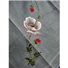 Image 1 : LOVELY FINE COTTON HANKY*SILK EMBROIDERY #1702813