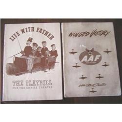 Set of Eight Playbills #1702958
