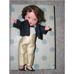 Nancy Ann Dillar Dollar boy pudgy bisque in box#1702987