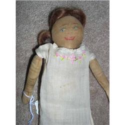 10"  Cloth Girl Doll #1702993
