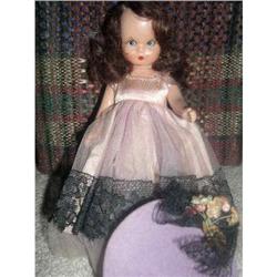 Nancy Ann Hard Plastic Pink & Lavendar #1703029