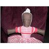 Image 1 : 8" Black Cloth Doll #1703062