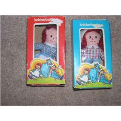 5" Knickerbocker Raggedy Ann , Andy Pair #1703074