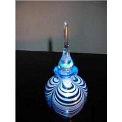 beautiful art glass perfume bottle! #1703078
