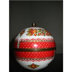 Vintage Austria Email Studio Steinbock Red #1703089