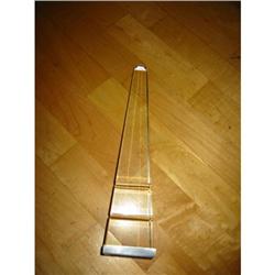 vintage desinger glass Obelisque! #1703102