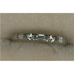 Dainty 14K Baguette Diamond Ring #1703115