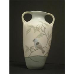 MARMORZELLAN ART DECO VASE  #1703145