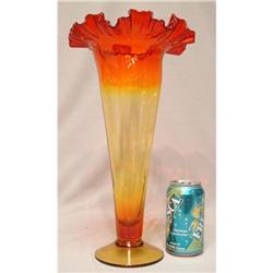 TALL  AMBERINA VASE 15"   #1703149