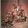 Image 1 : PAIR OF HEISEY WARWICK CORNUCOPIA #1703150