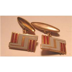 ART DECO CULFF LINKS #1703162