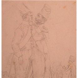 FRENCH NAPLEONIC SOLDIERS 1821 #1703174