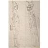 Image 1 : DRAWING OF 2 FRENCH NAPLEONIC SOLDIERS 1821 #1703181