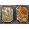 Image 1 : 2 GLASS REVERSE PAINTED  PINS,GOOFUS GLASS #1703190