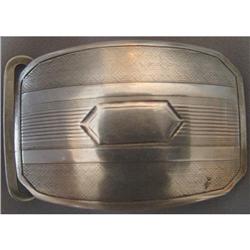 ART DECO STERLING SILVER BUCKLE #1703197