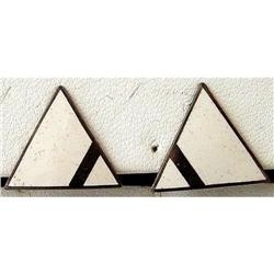 ART DECO ENAMEL CLIP EARRINGS #1703219