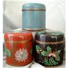 Image 1 : 3 CLOISONNE ENAMEL BOXES #1703228