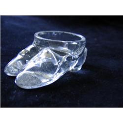 Open SALT Double Pilgrim Slipper Victorian RARE#1703250