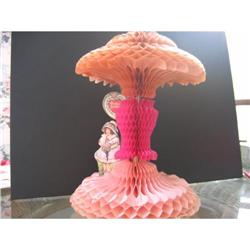 Large Antique Valentine Card, Honeycomb   #1703258