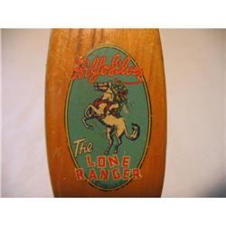 LONE RANGER Natural Bristle Hairbrush 1939 #1703265