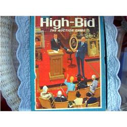 High Bid Auction Table Game Vintage 1960s #1703275