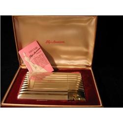 Silver  Cigarette Case & Lighter Combo in Case #1703277